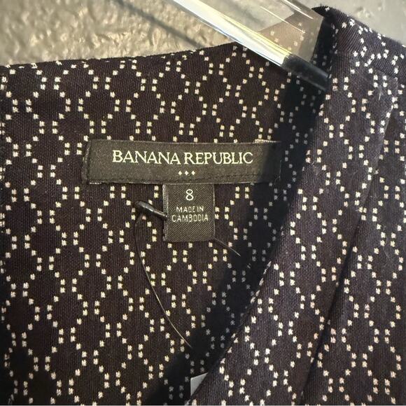 Banana Republic Factory Sleeveless Fit & Flare Midi Dress Size 8 - Picture 5 of 7